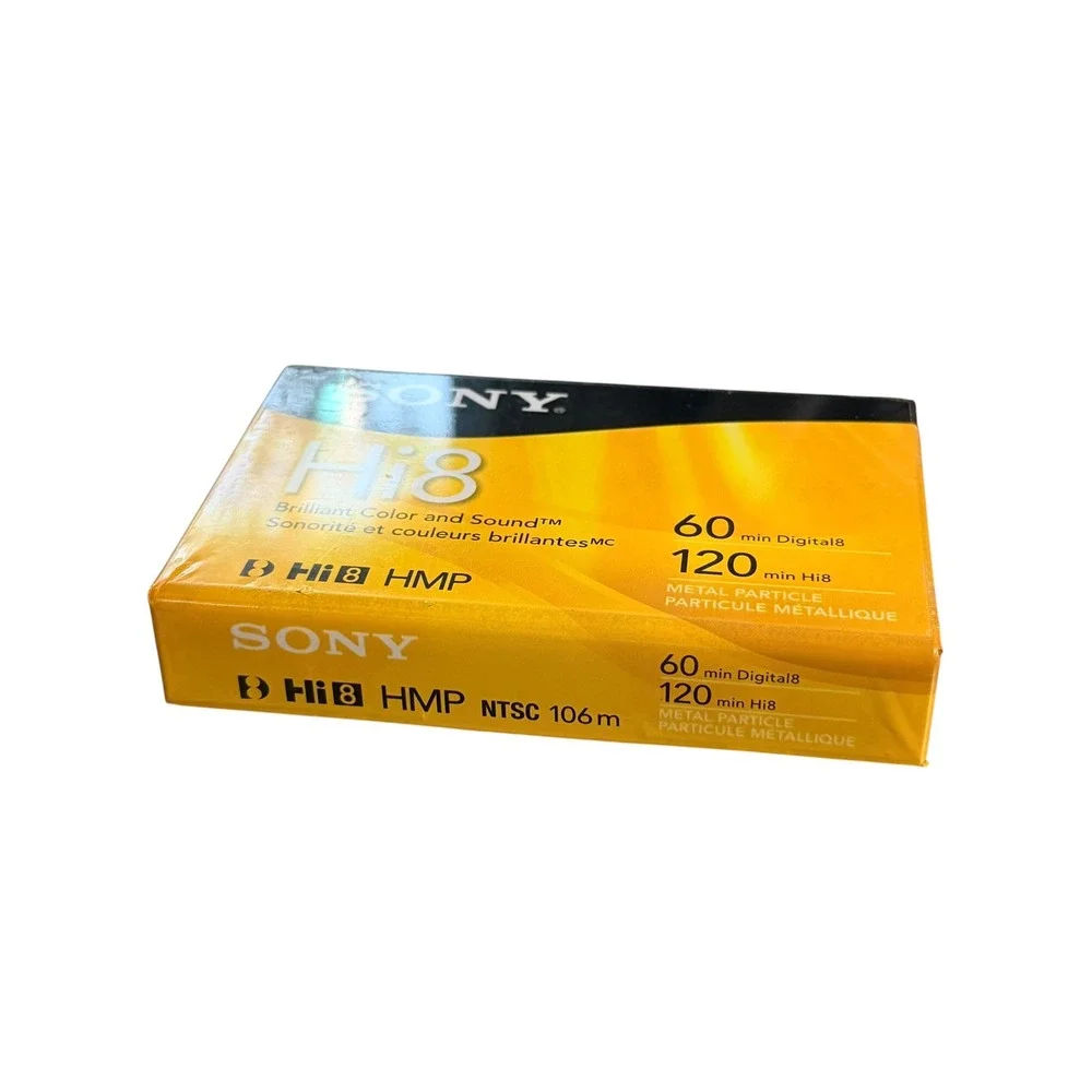 Sony Hi8 Digital8 Video Cassette Tape 120min Hi8 60min Digital8 P6120HMPR New